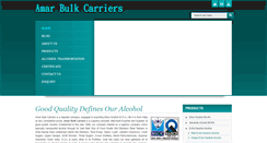 Desktop Screenshot of amarbulk.com